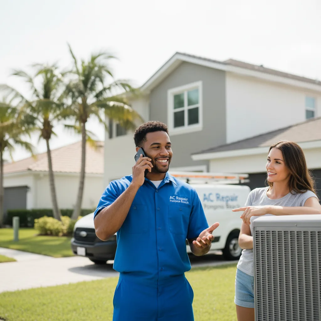 AC Repair Pompano Beach customer support in Jack